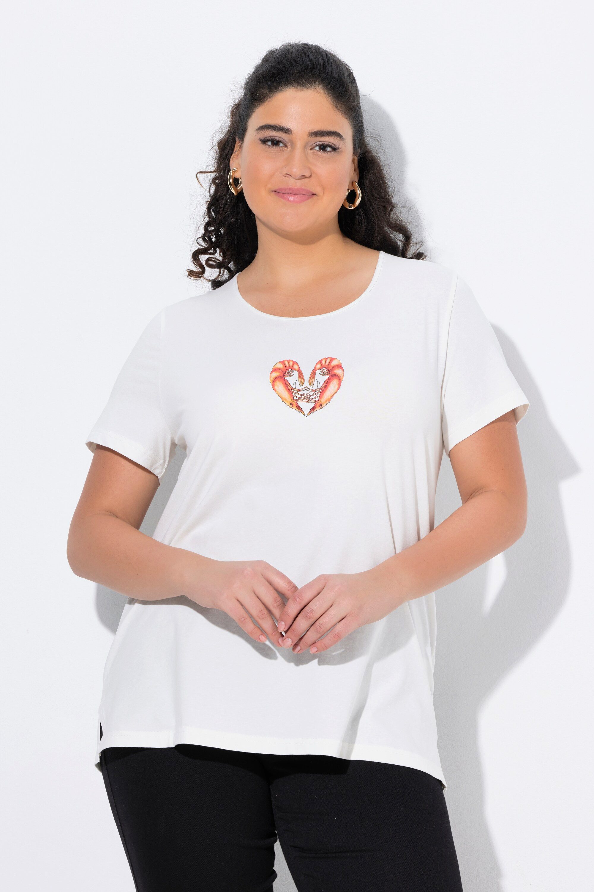 Ulla Popken T-Shirt T-Shirt Scampis Classic günstig online kaufen