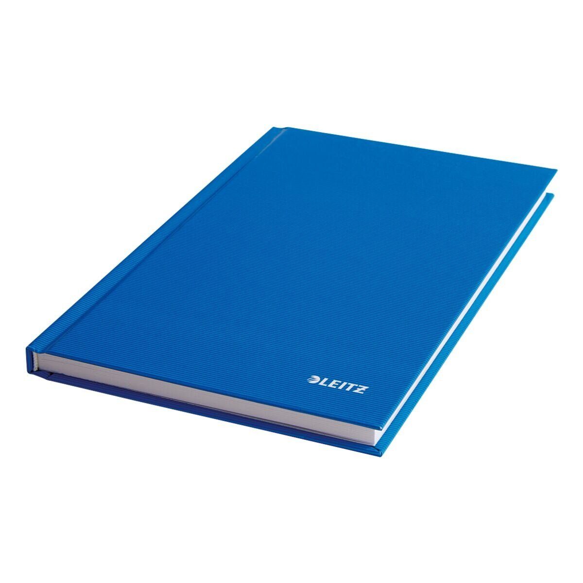 LEITZ Notizbuch Solid 4666, kariert, mit Introseiten, Hardcover hellblau