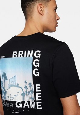 Mavi T-Shirt BRING YOUR GAME PRINTED TEE T-Shirt mit Back-Print