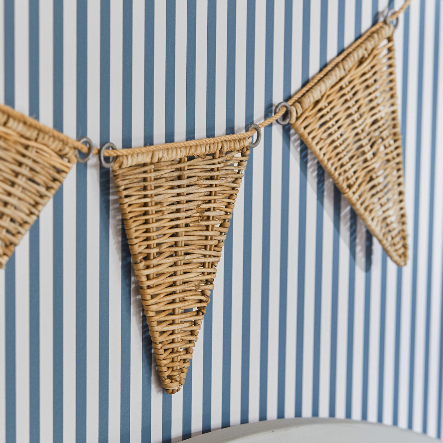 Mirabeau Wimpelkette Wimpelgirlande Anglemont braun – Bild 5 von 5