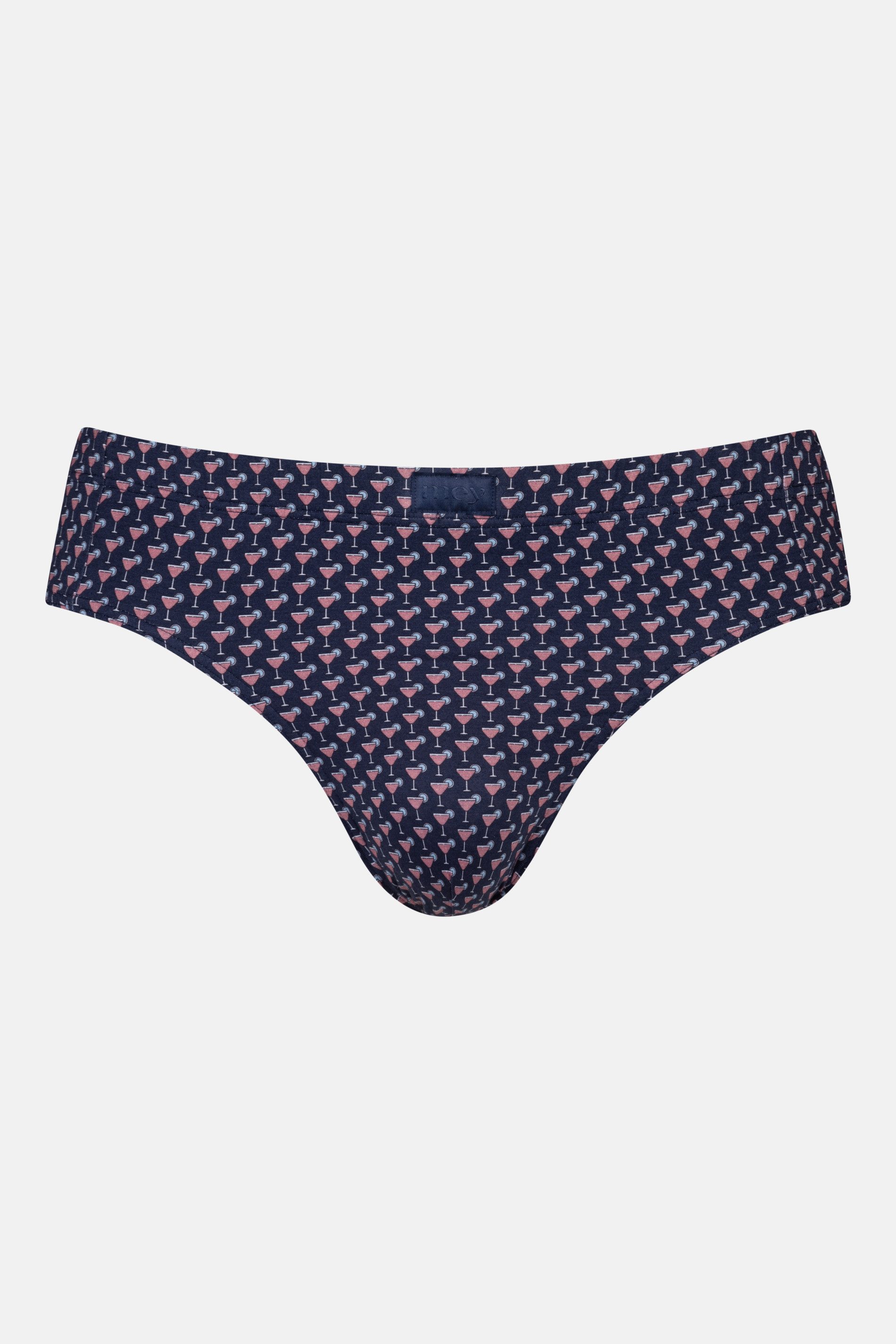 Mey Jazz-Pants Slips Mey Jazz-Pants Serie Midnight Drink mit Print (1-St., 1er-Pack) Klassischer Slip, Gemustert, weiches Modal