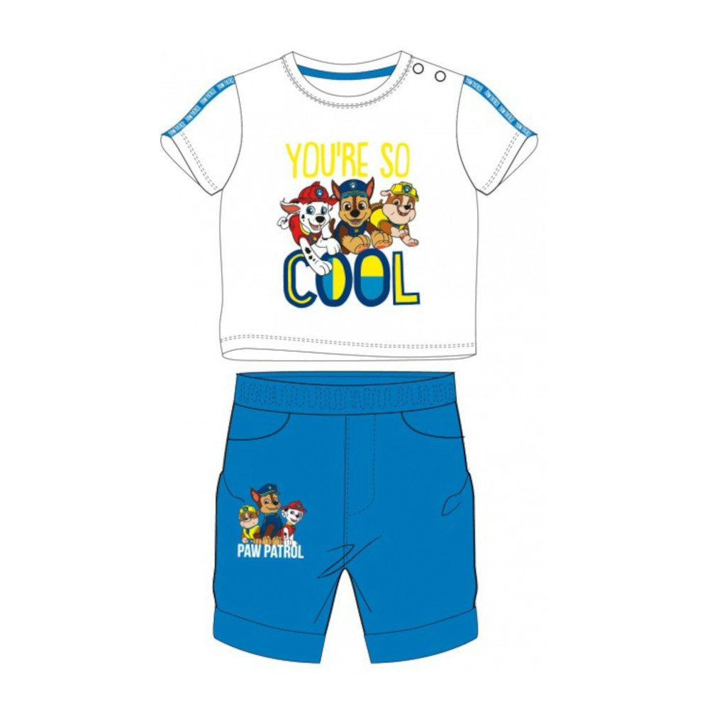 PAW PATROL Shirt & Hose Baby-Bekleidungs-Set: PAW Patrol "You're so Cool", Größen 62-86 (Set, 2-tlg)