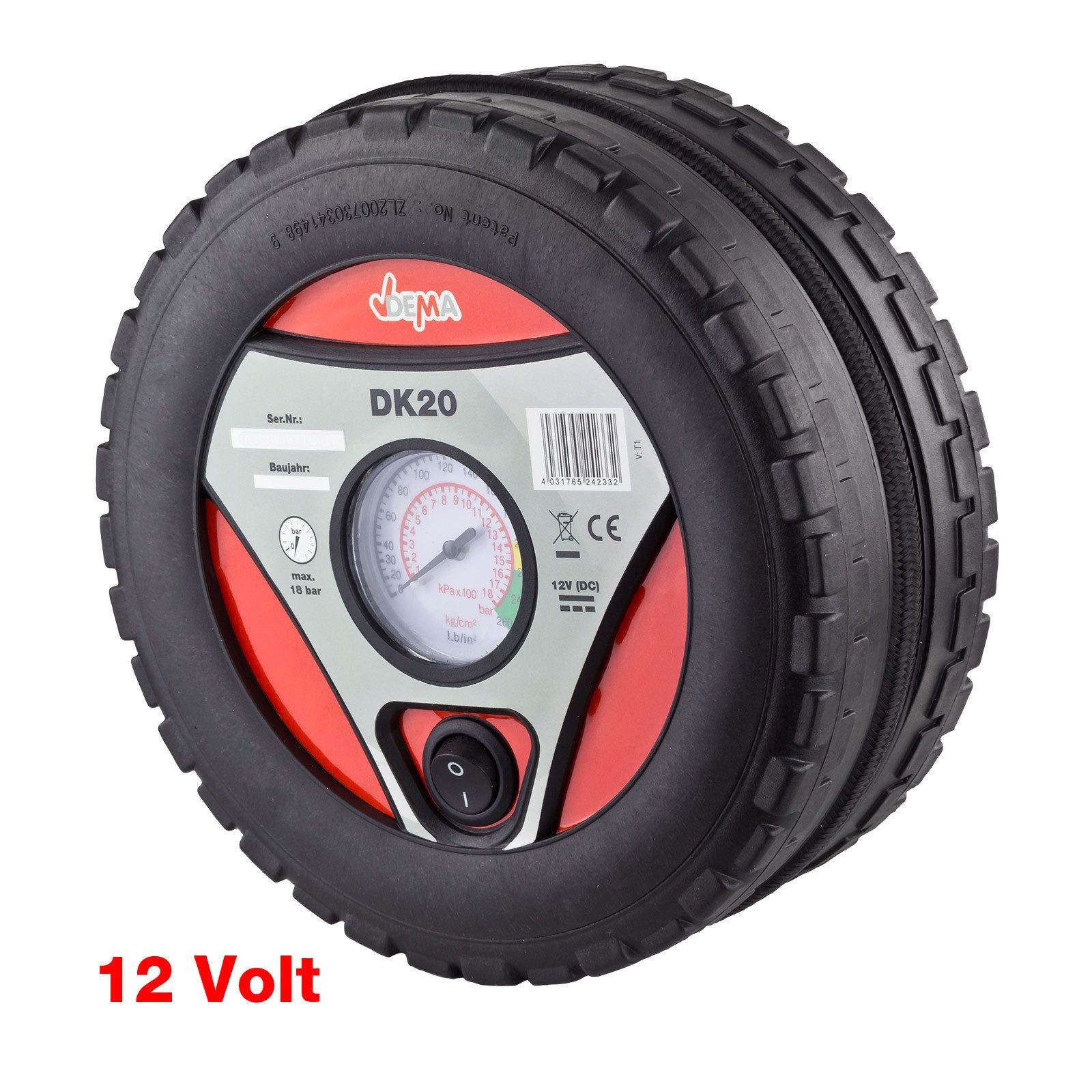 DEMA Kompressor Mini-Kompressor DK20