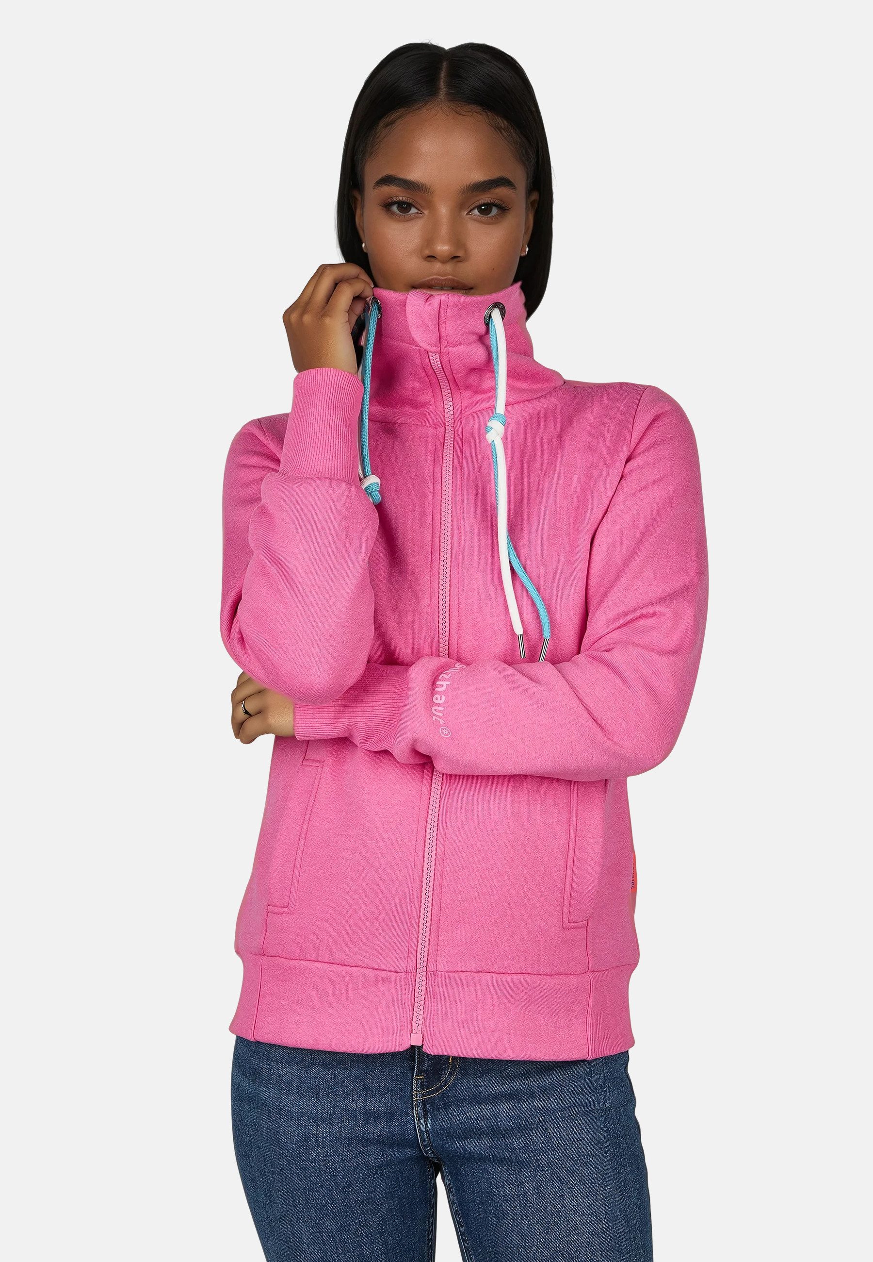 salzhaut Sweatjacke TAASEN Damen Gerade weiche, bequeme Sweatjacke, Hoodiejacke, Indoorjacke zum Verlieben!