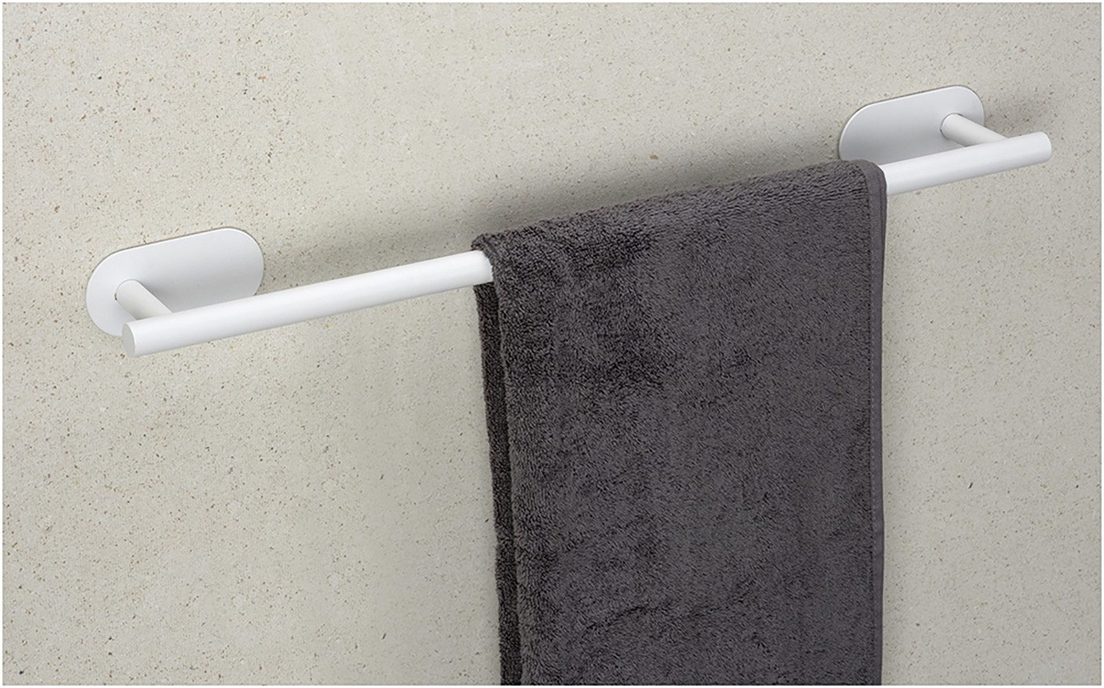 WENKO Handtuchstange Turbo-Loc® Modell Uno Orea, aus Edelstahl, Befestigen günstig online kaufen