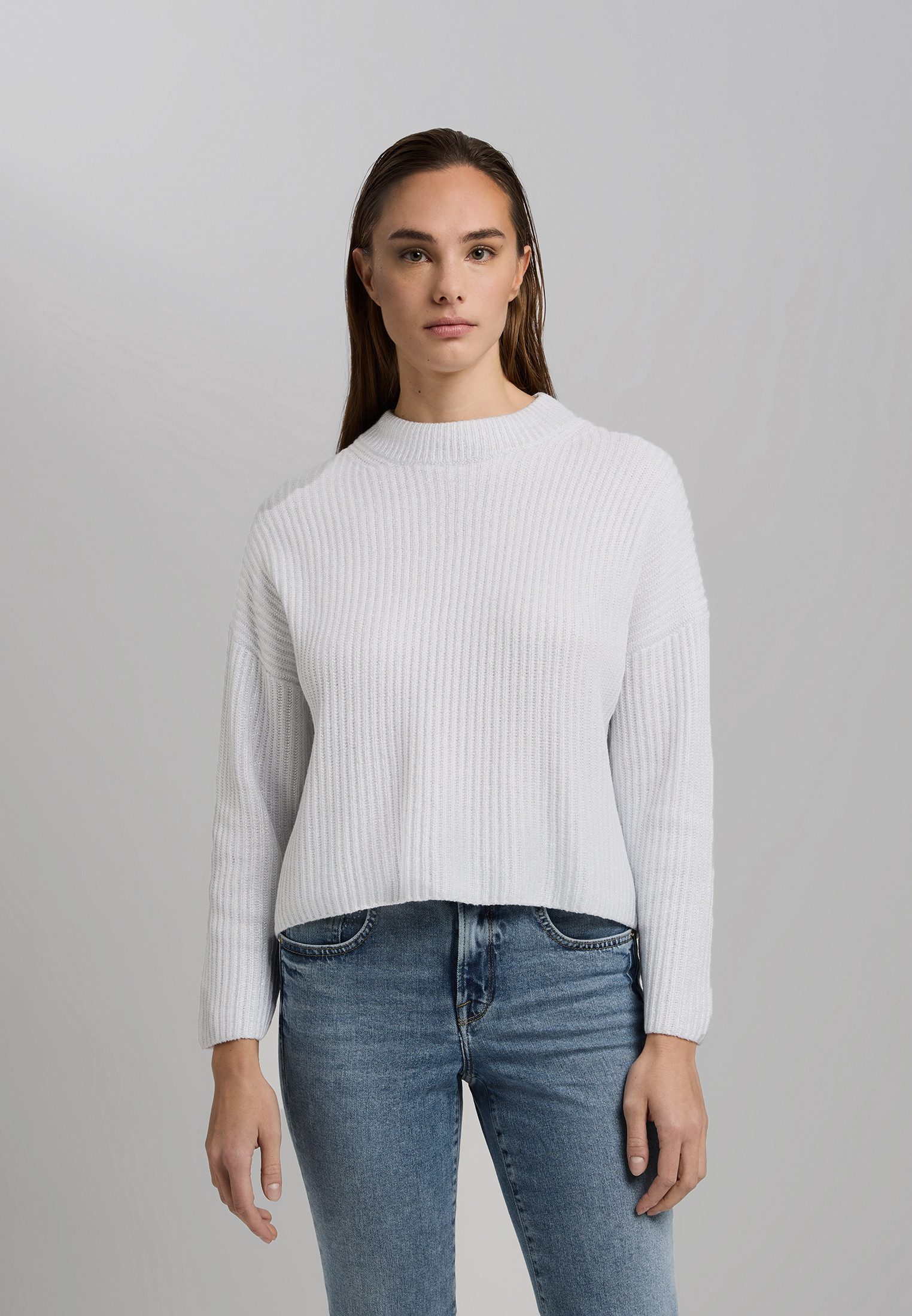 Stehkragenpullover