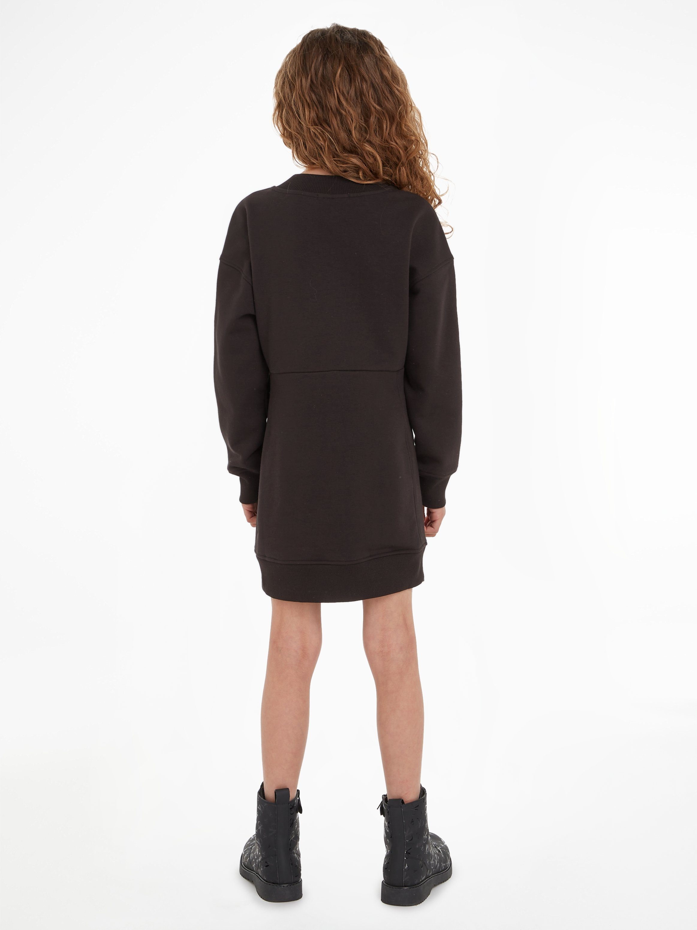 Calvin Klein Jeans Sweatkleid METALLIC MONOGRAM günstig online kaufen