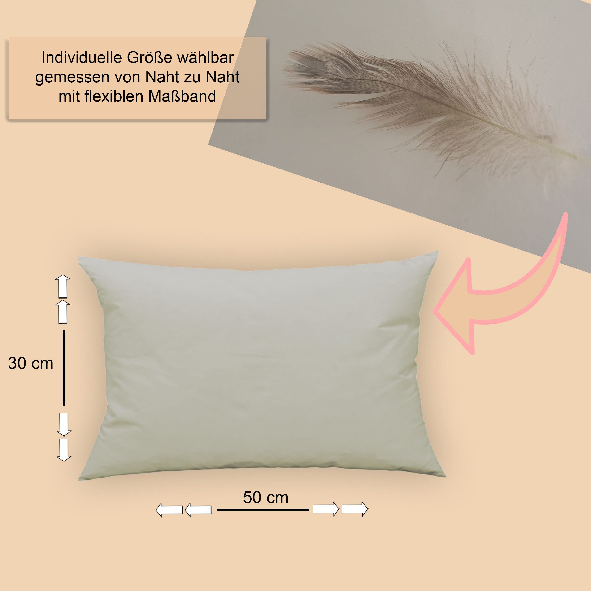 Haus und Deko Kopfkissen 4er Pack günstig online kaufen