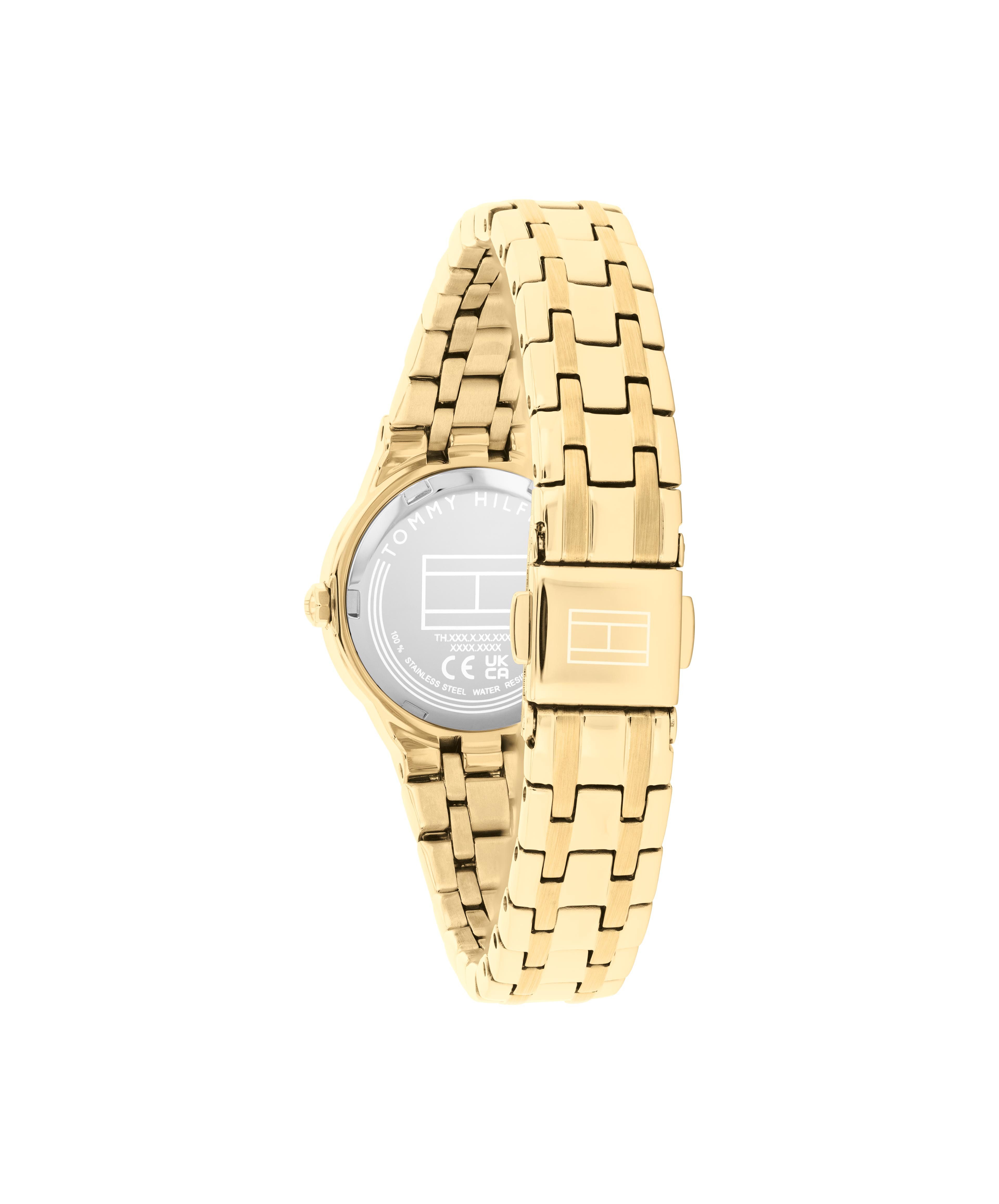 Tommy Hilfiger Quarzuhr MACKENZIE 1782886, Armbanduhr, Damenuhr, Edelstahlarmband, analog