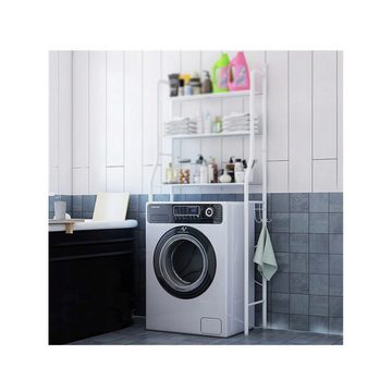 EBUY Waschmaschinenumbauschrank Multifunktionales Waschmaschinenregal Badezimmer weiß (1-St)