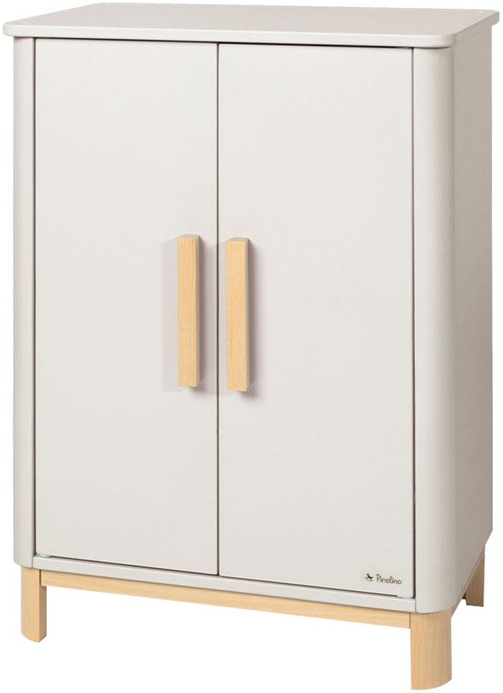 Pinolino® Puppenkleiderschrank Malea (Set), inklusive 3 Kleiderbügel