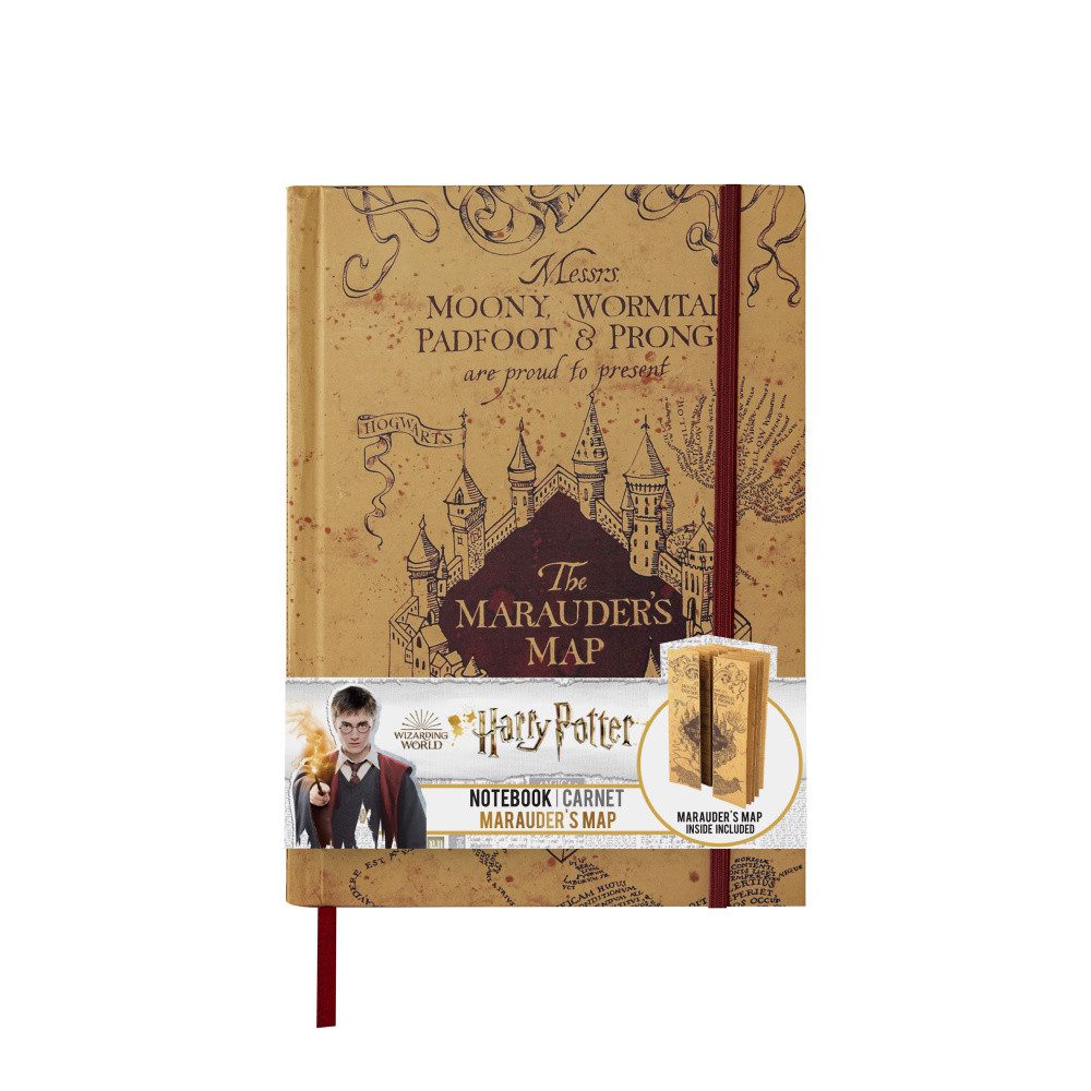 Cinereplicas Notizbuch Harry Potter Notizbuch A5 Marauder's Map