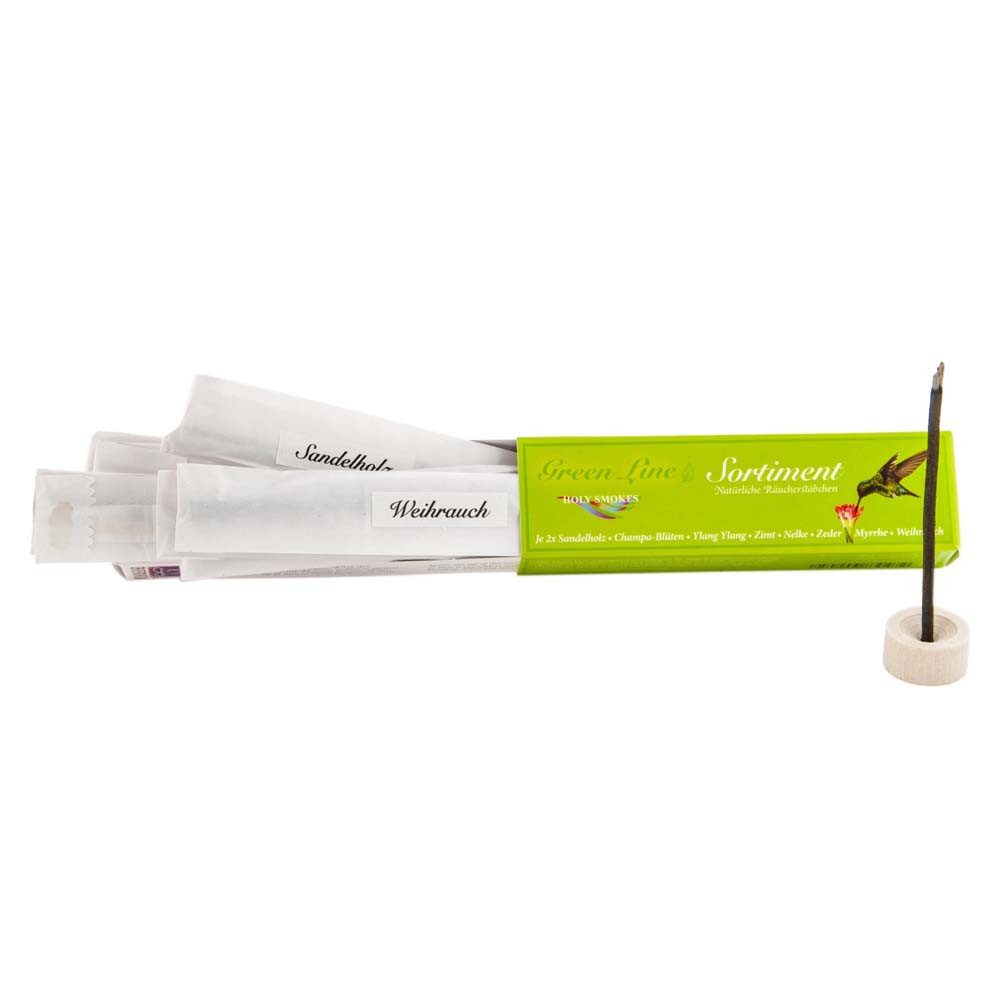 Berk Raumduft Holy Smokes Green Line Räucherstäbchen - Sortiment 10g