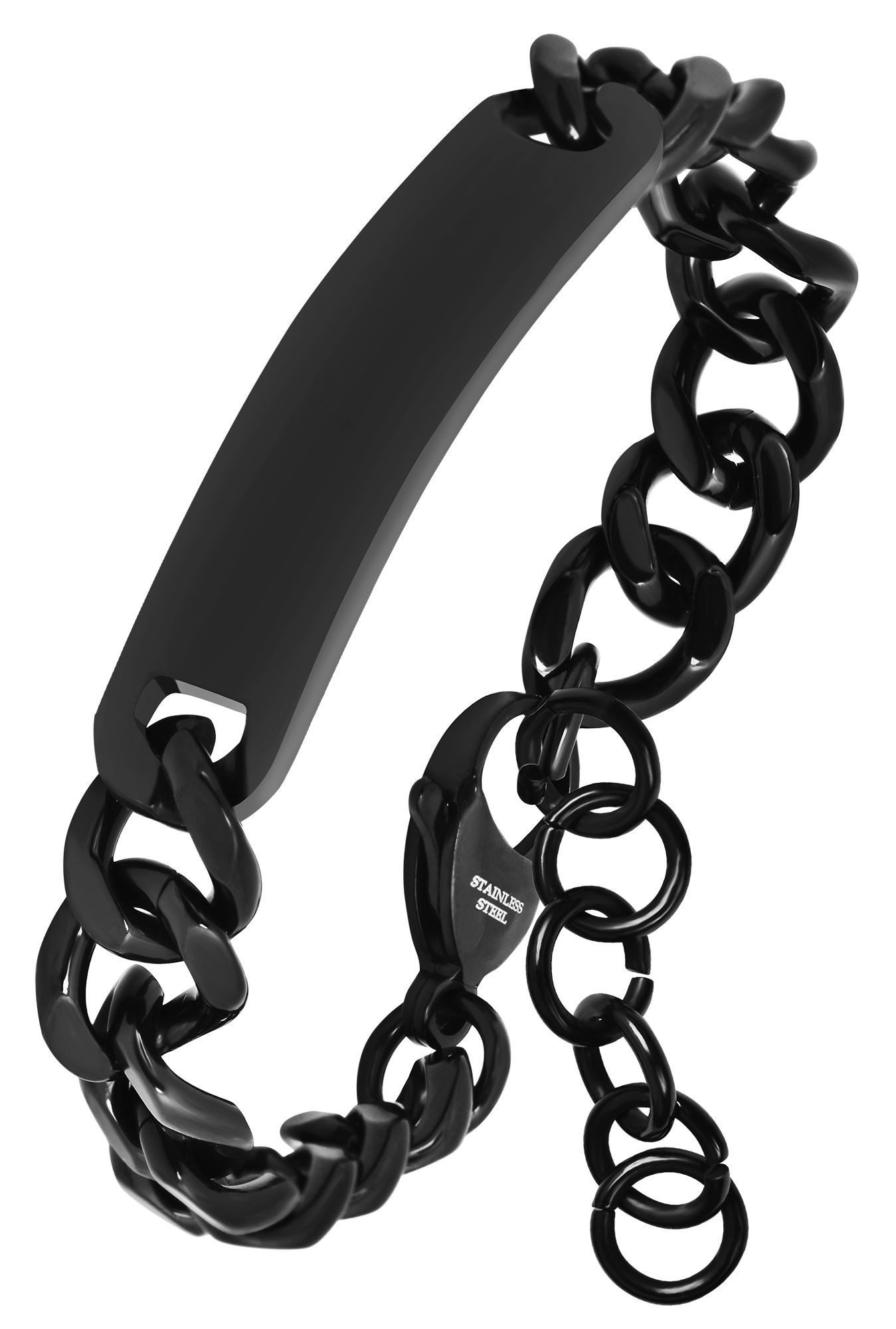 Armband Armband – Panzerarmband aus Edelstahl 17 cm