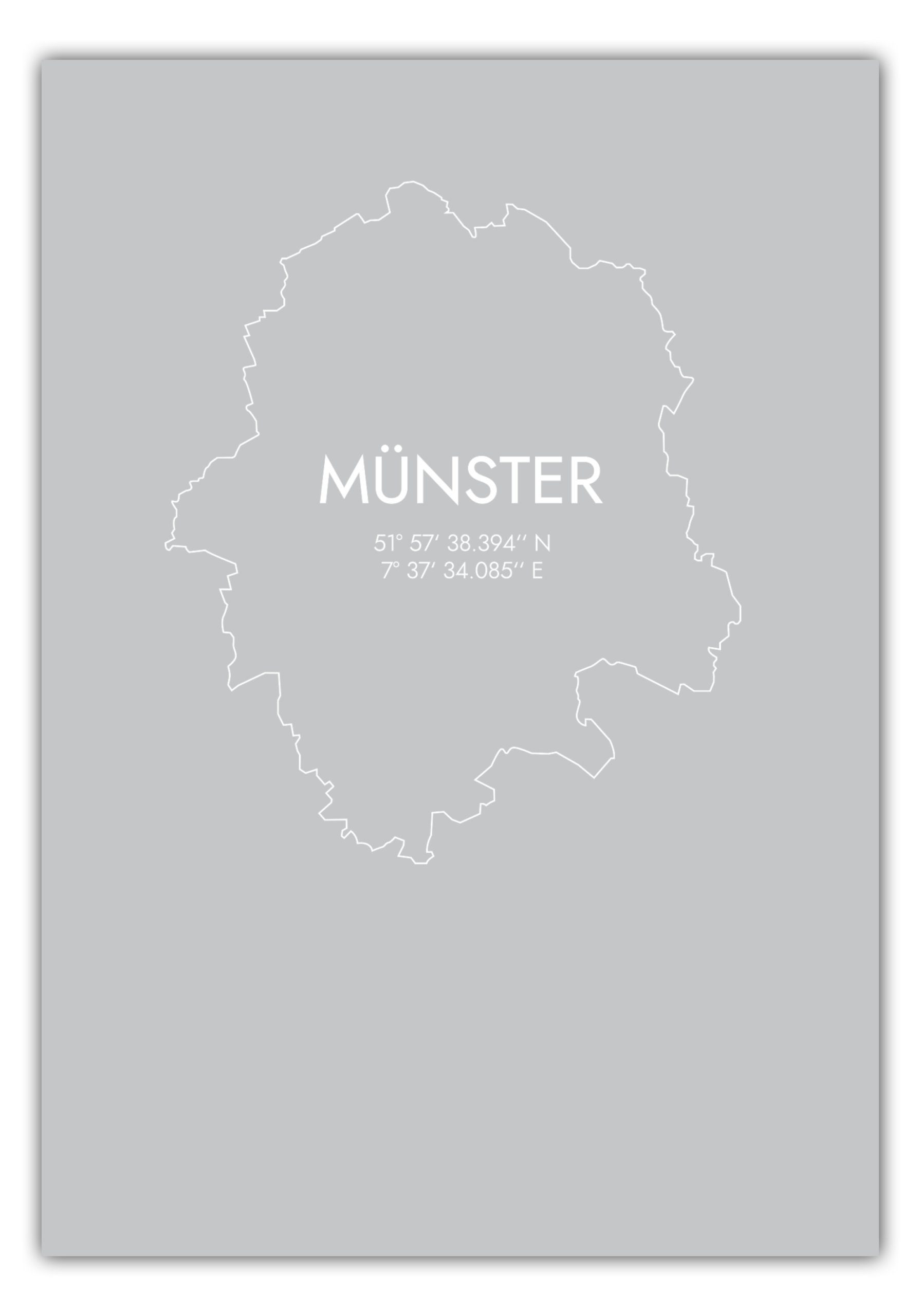 MOTIVISSO Poster Münster Koordinaten #7