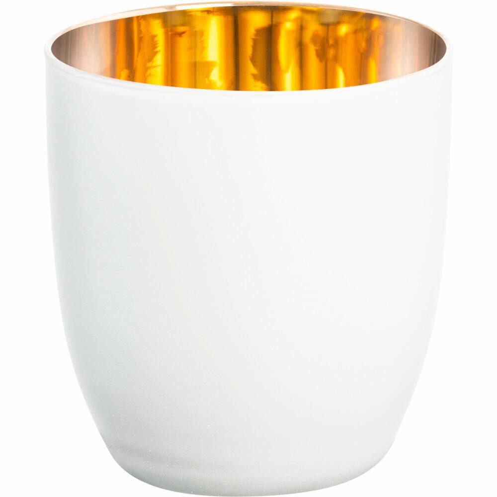 Eisch Germany Espressoglas Cosmo Pure White Gold / Weiß 100 ml, Kristallglas