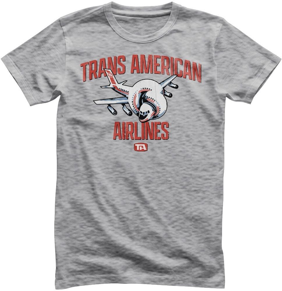 Airplane! T-Shirt Trans American Airlines T-Shirt