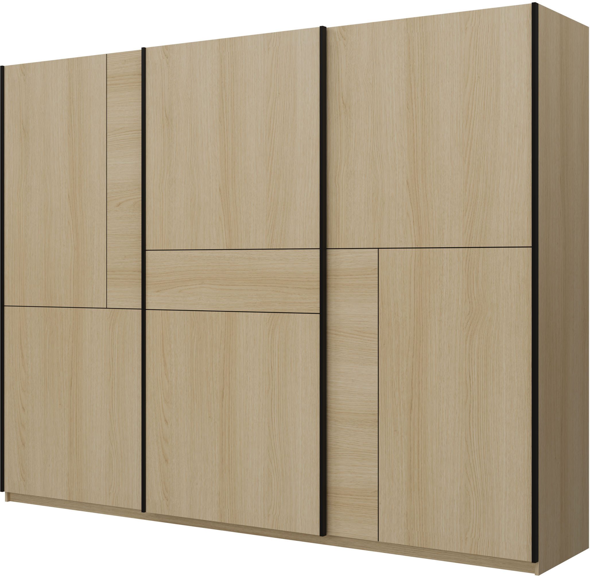 Home affaire Schiebetürenschrank Cube Garderobenschrank incl.kompletter günstig online kaufen