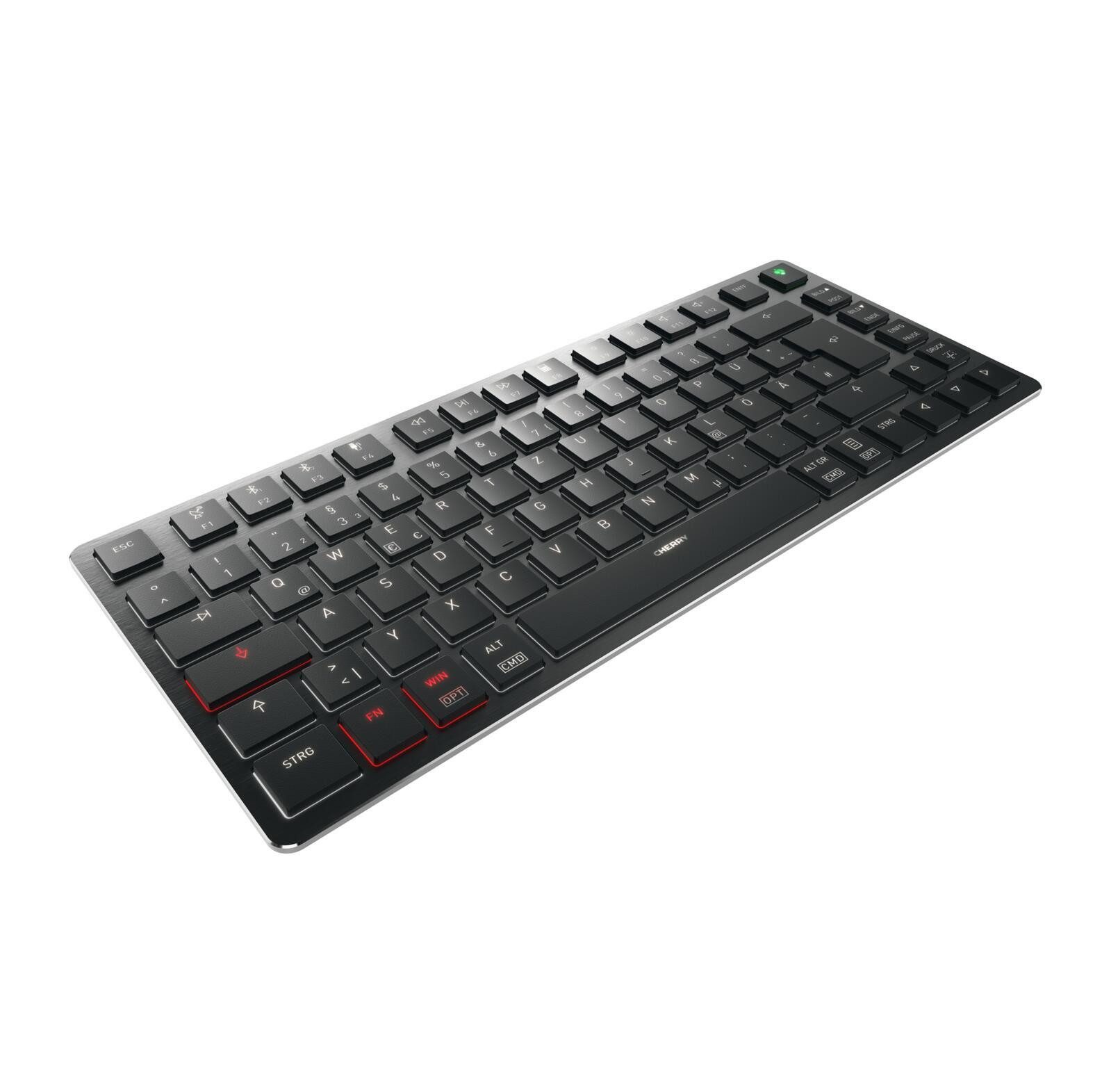 CHERRY KW X ULP 2.0 Mini Wireless Tastatur DE TKL 75% sw – Bild 2 von 5