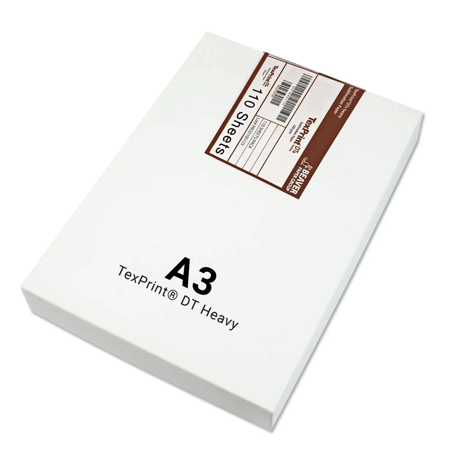 PlottPrint Transferpapier TexPrint® DT Heavy 120g Sublimationspapier verschied. Größen