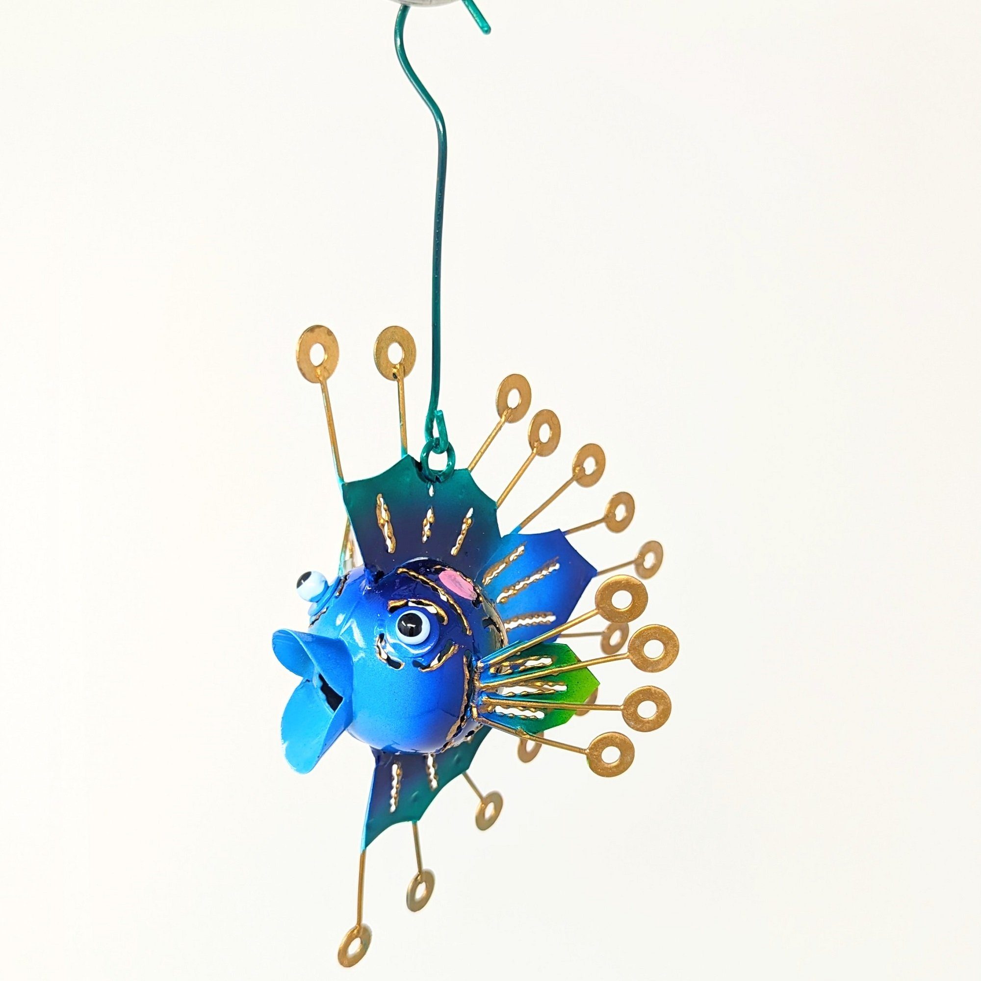 ThoKuToys Dekofigur Kleine Unterwassertiere zum Aufhängen / Metall-Figuren