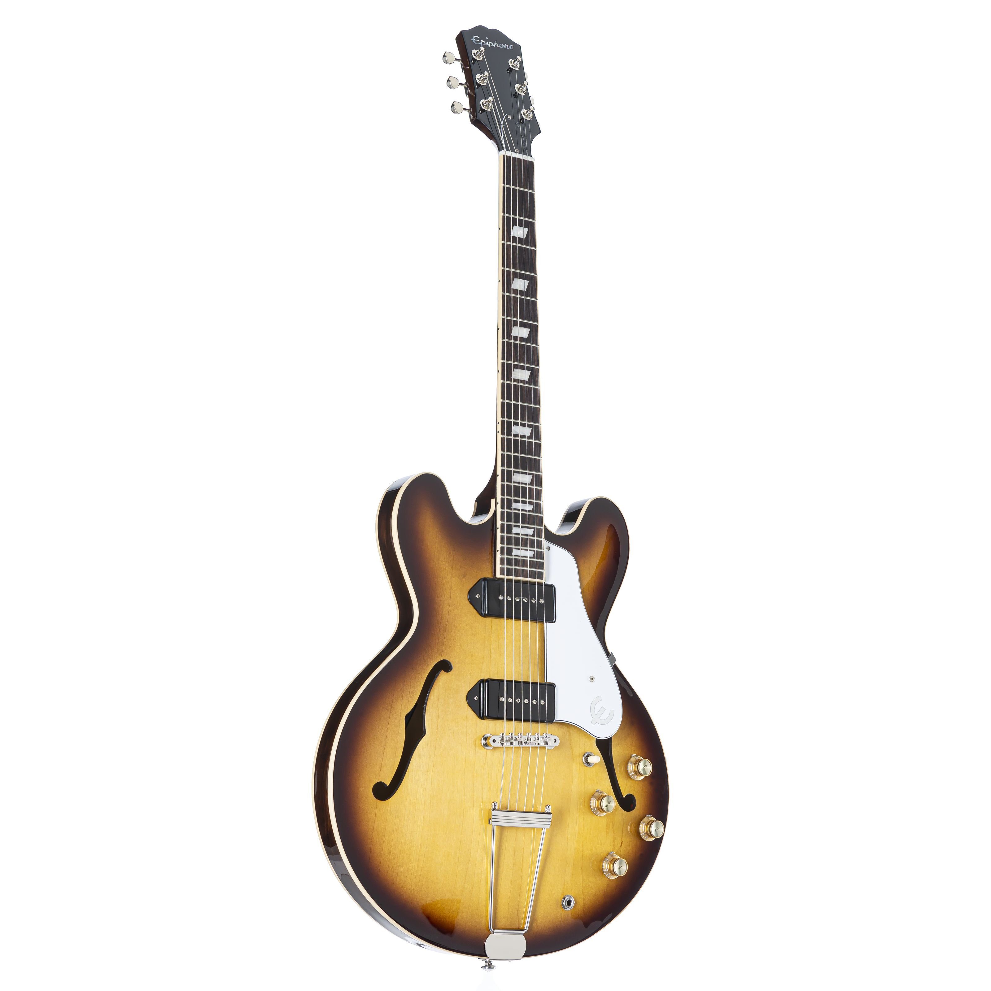 Epiphone Halbakustik-Gitarre, USA Casino Vintage Sunburst - Halbakustik Gitarre