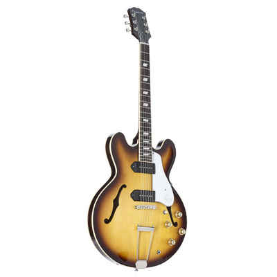 Epiphone Halbakustik-Gitarre, USA Casino Vintage Sunburst - Halbakustik Gitarre