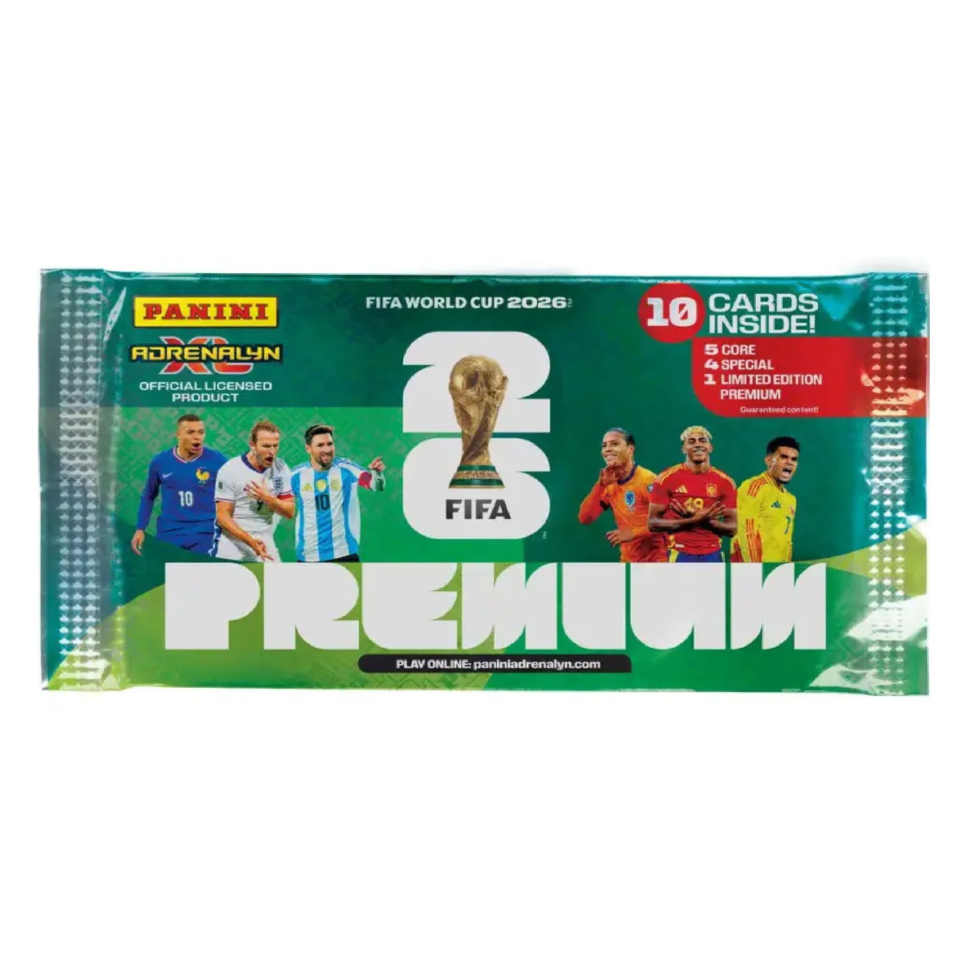 Panini Sammelkarte 2026 FIFA World Cup Adrenalyn XL Premium Booster