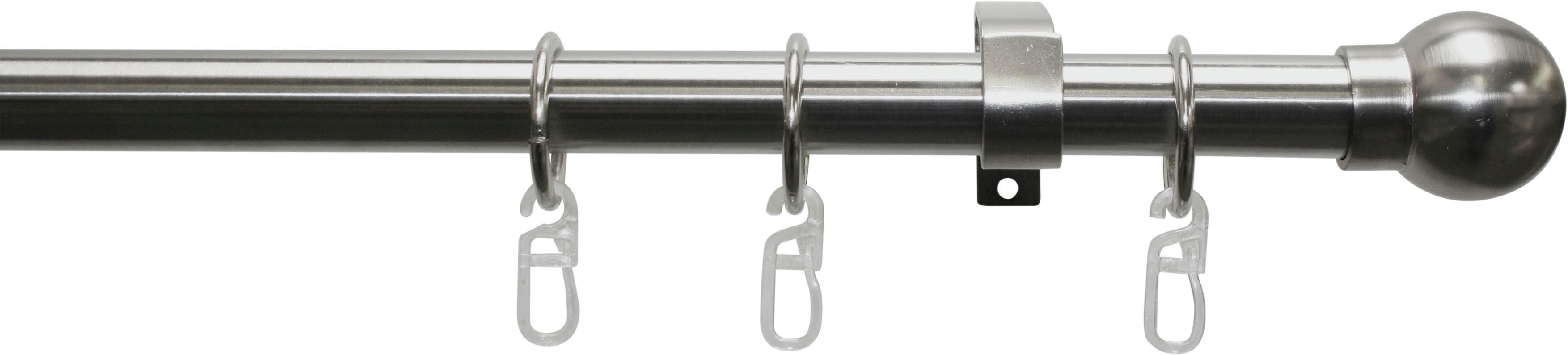 GARDINIA Gardinenstange Set Metall, 1-läufig, Fixmaß, günstig online kaufen