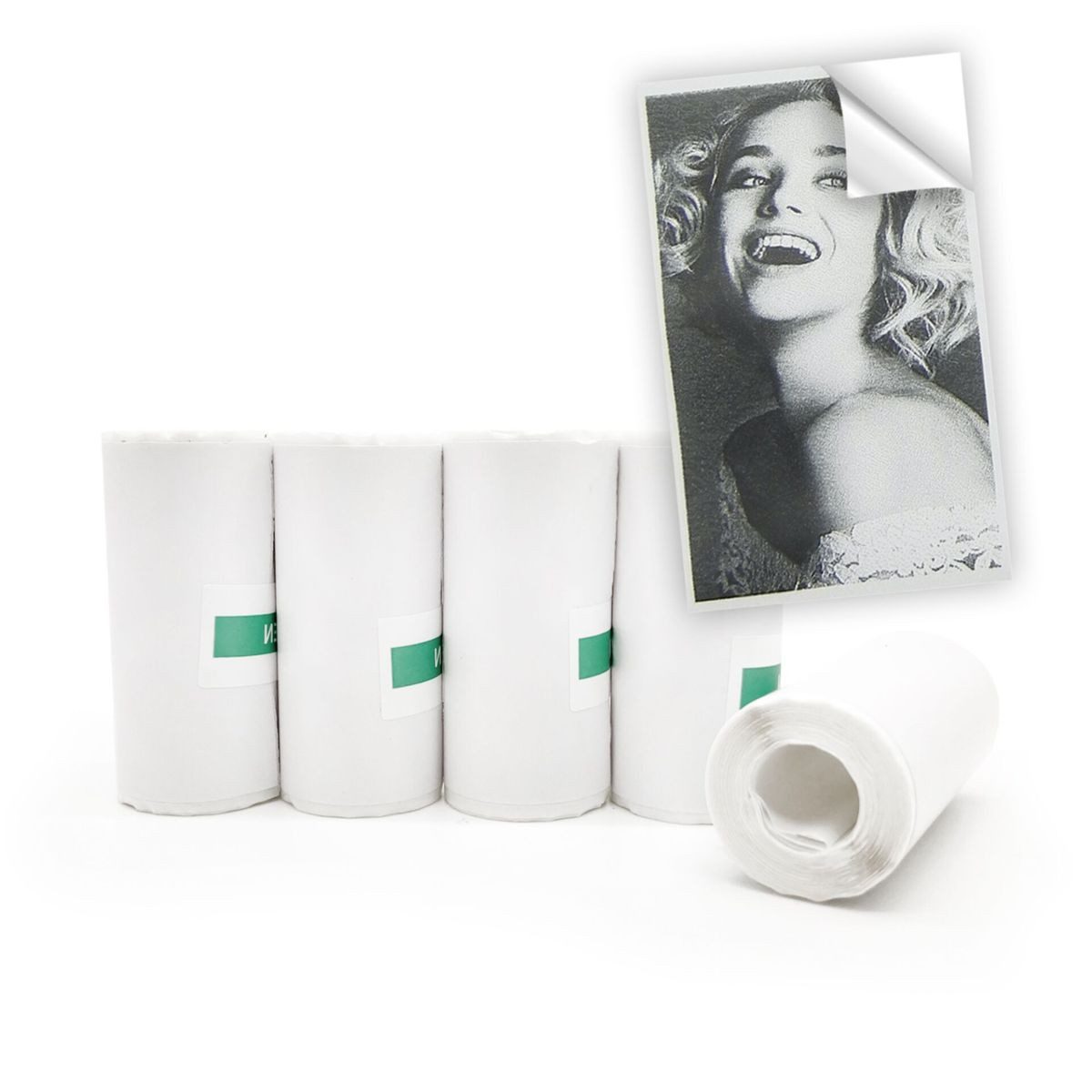 Easypix Sofortbildfilm InstantFUN Stickerrollen zum Nachfüllen 5x