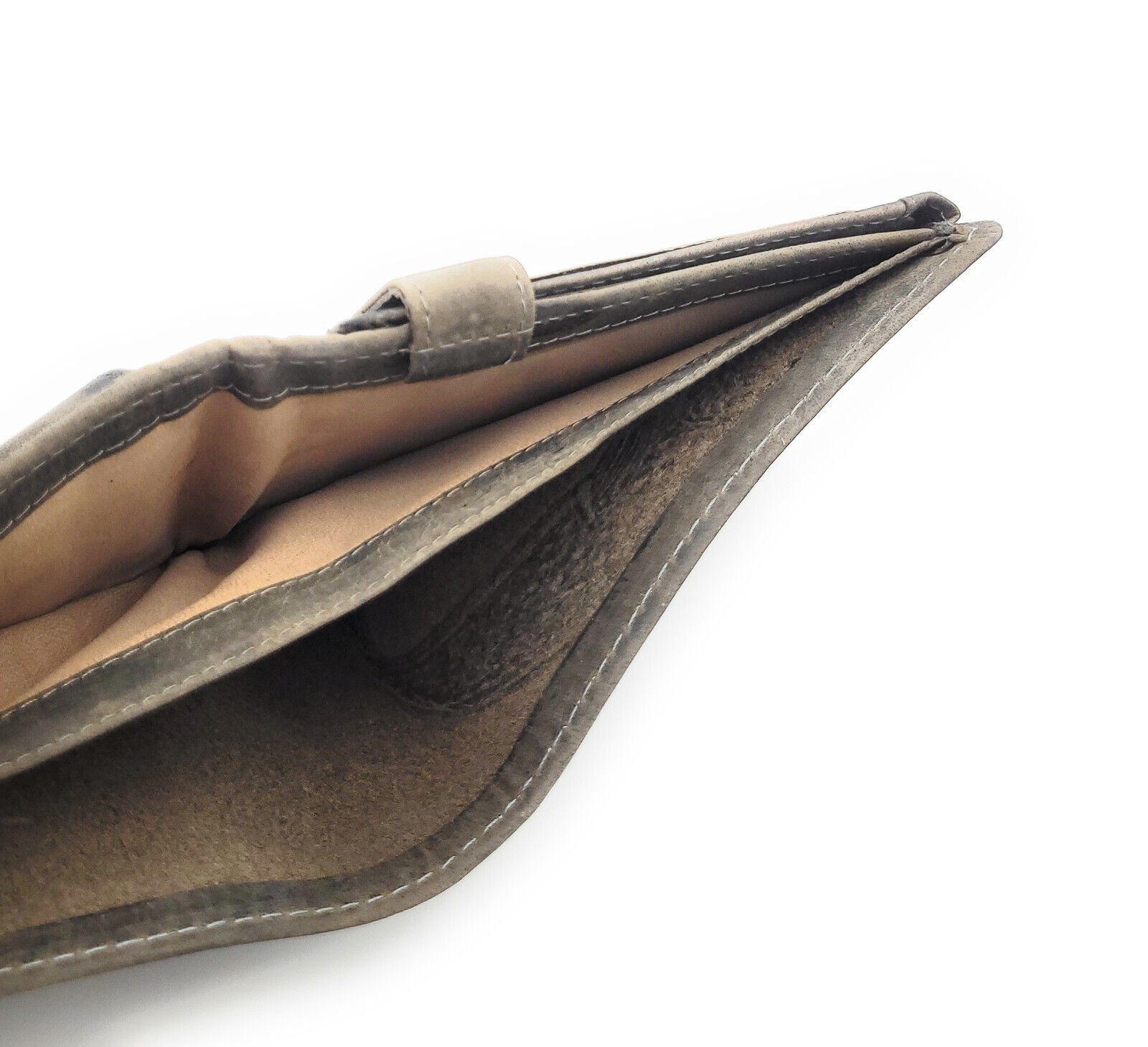 JOCKEY CLUB RFID Hecht Grau Geldbörse echt Leder Fischer Schutz, Portemonnaie für schönes mit Angler und Geschenk