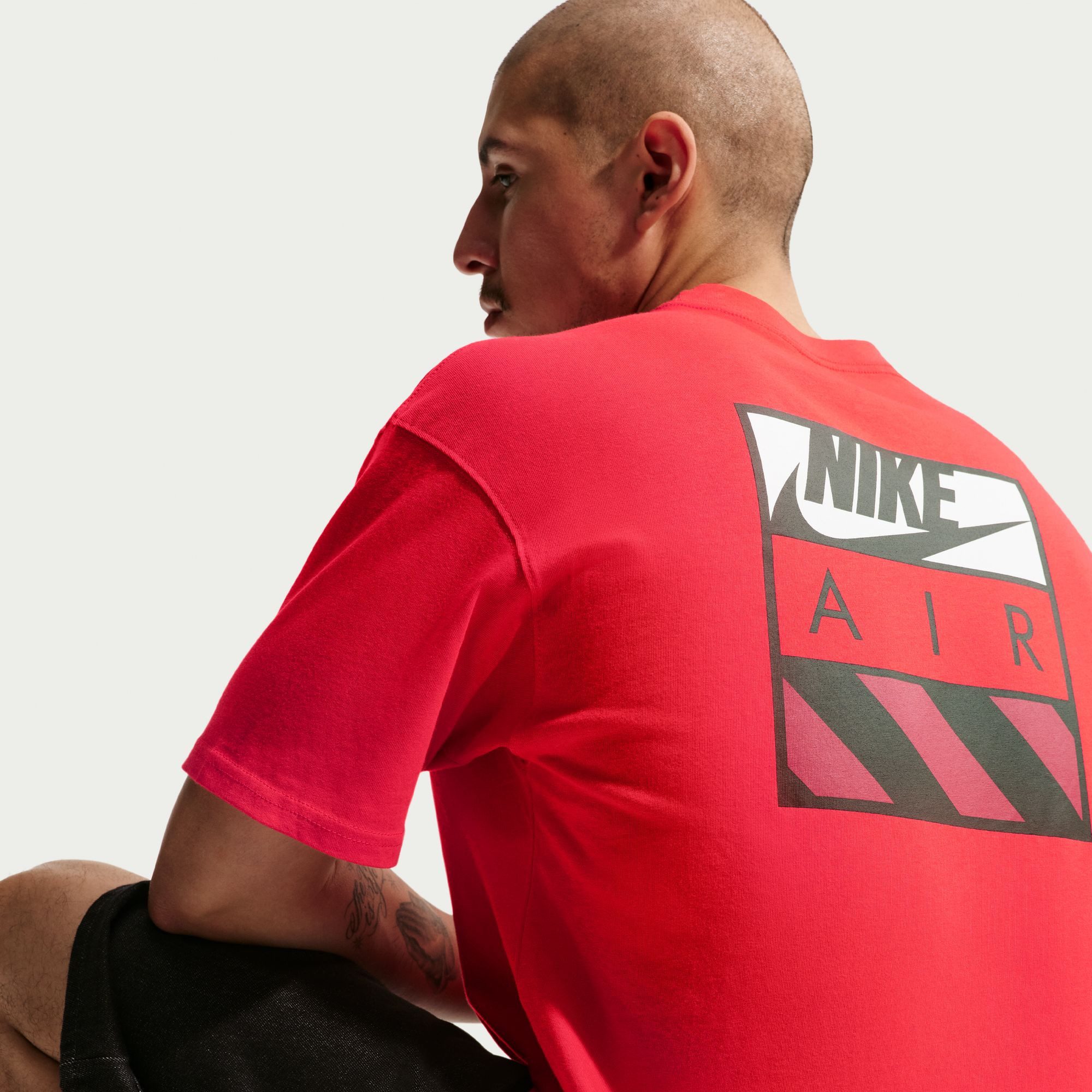 Nike Sportswear T-Shirt U NSW TEE LSE AIR BOX Print T-Shirt, sportlicher Look