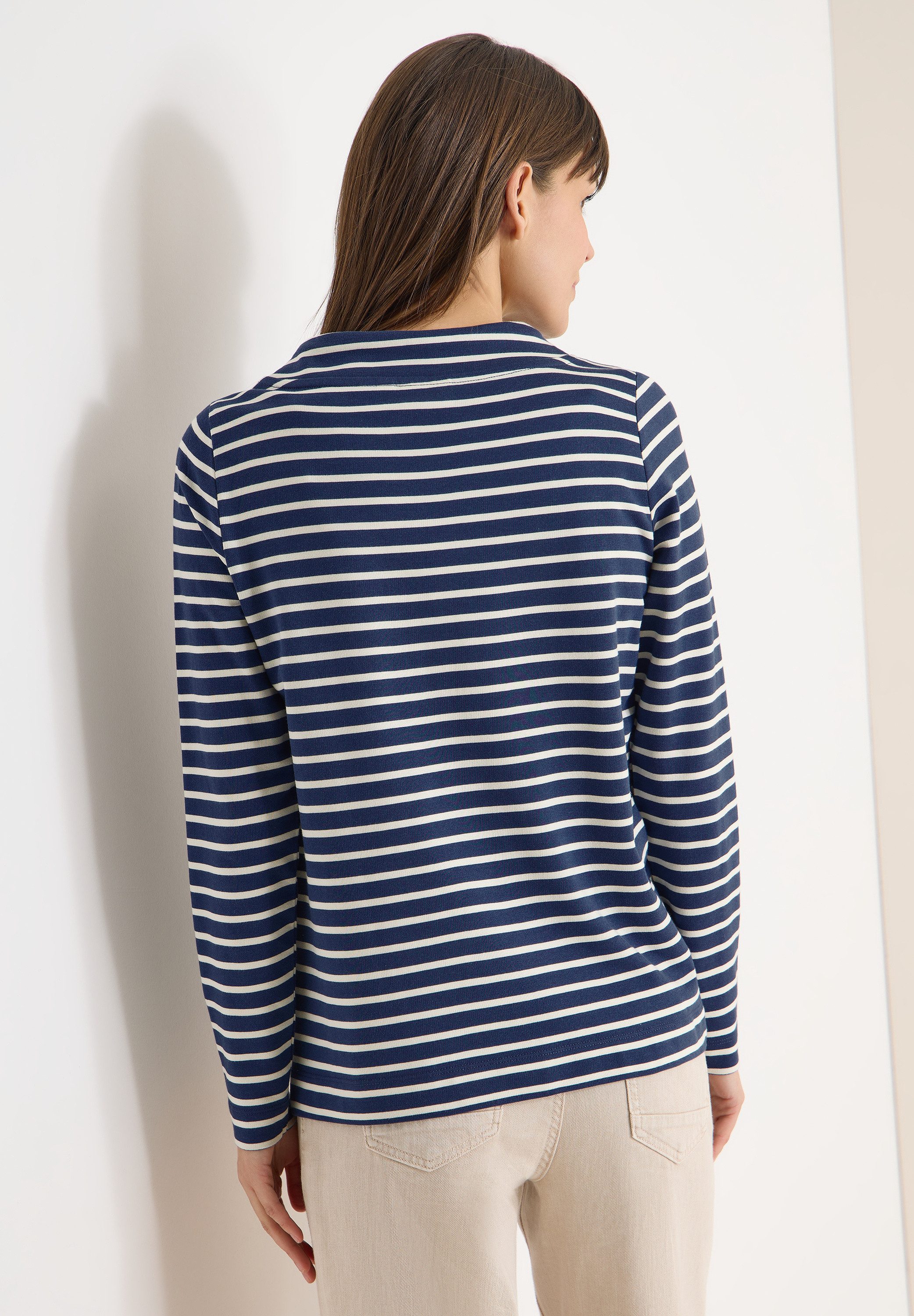 CECIL Langarmshirt im Streifendesign günstig online kaufen