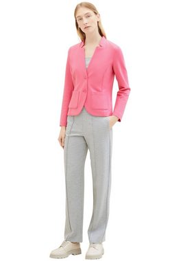 TOM TAILOR Sweatblazer Ottoman mit aufgesetzten Taschen