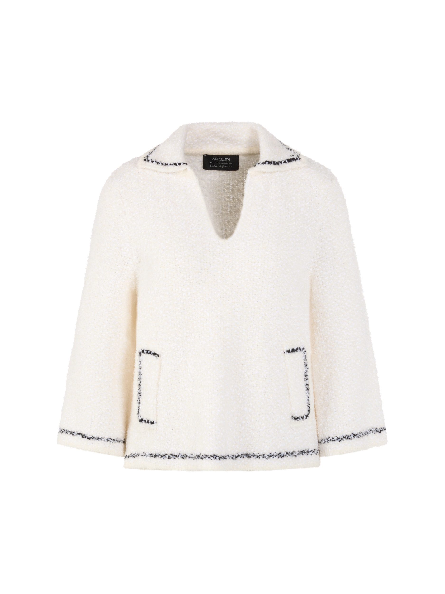 Marc Cain Strickpullover Strickpullover - Loose Fit