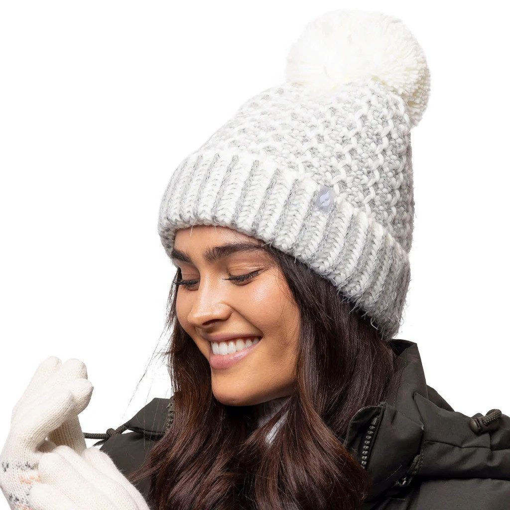 Heat Holders Bommelmütze warme Damen Pom Pom Mütze günstig online kaufen