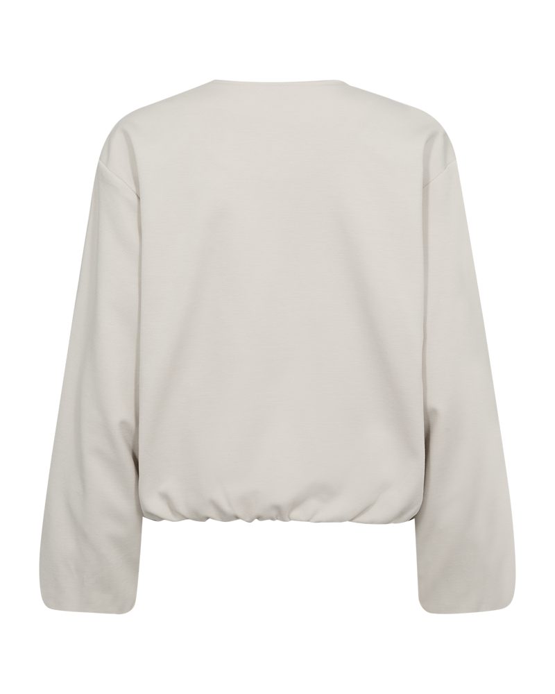 FREEQUENT Blouson FQNANNI-JACKET ohne Kragen, mit Reißverschluss