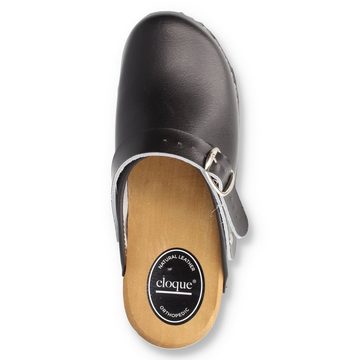 Cloque Glesborg mit Echtholzsohle Clog Outdoor & Garten