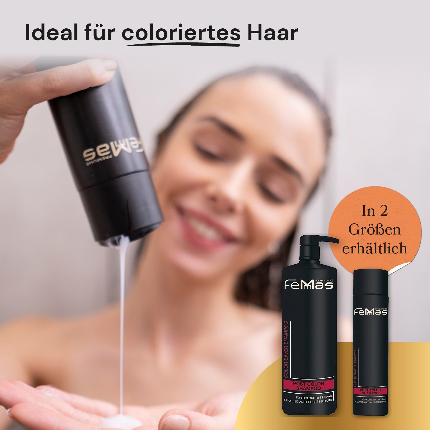 + FemMas Color 250ml Shampoo Haarpflege-Set Maske Saver Color Femmas Premium Saver 250ml