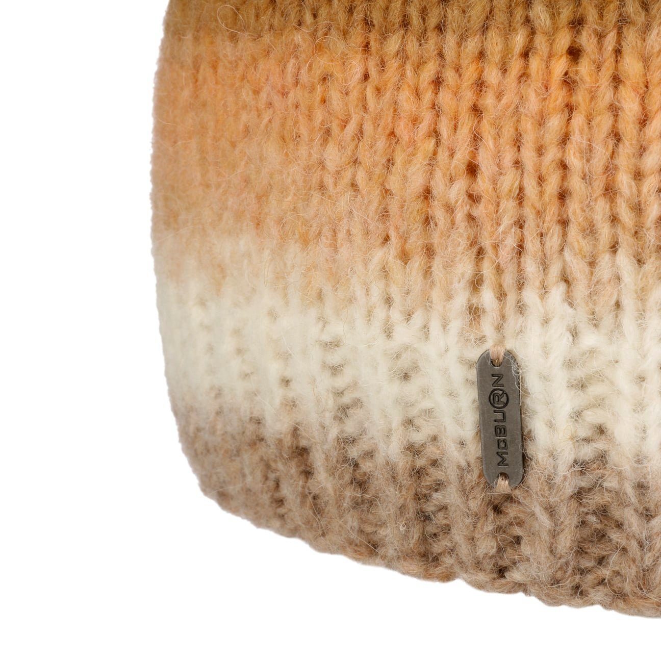 McBurn Bommelmütze (1-St) Beanie mit Futter, Made in Italy
