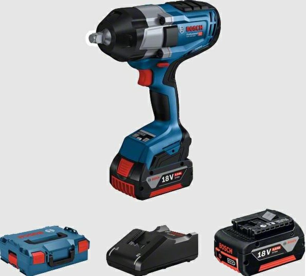 BOSCH Schlagschrauber BOSCH Schlagschrauber 1/2" GDS 18V-1000 2x5,0Ah 1000 Nm