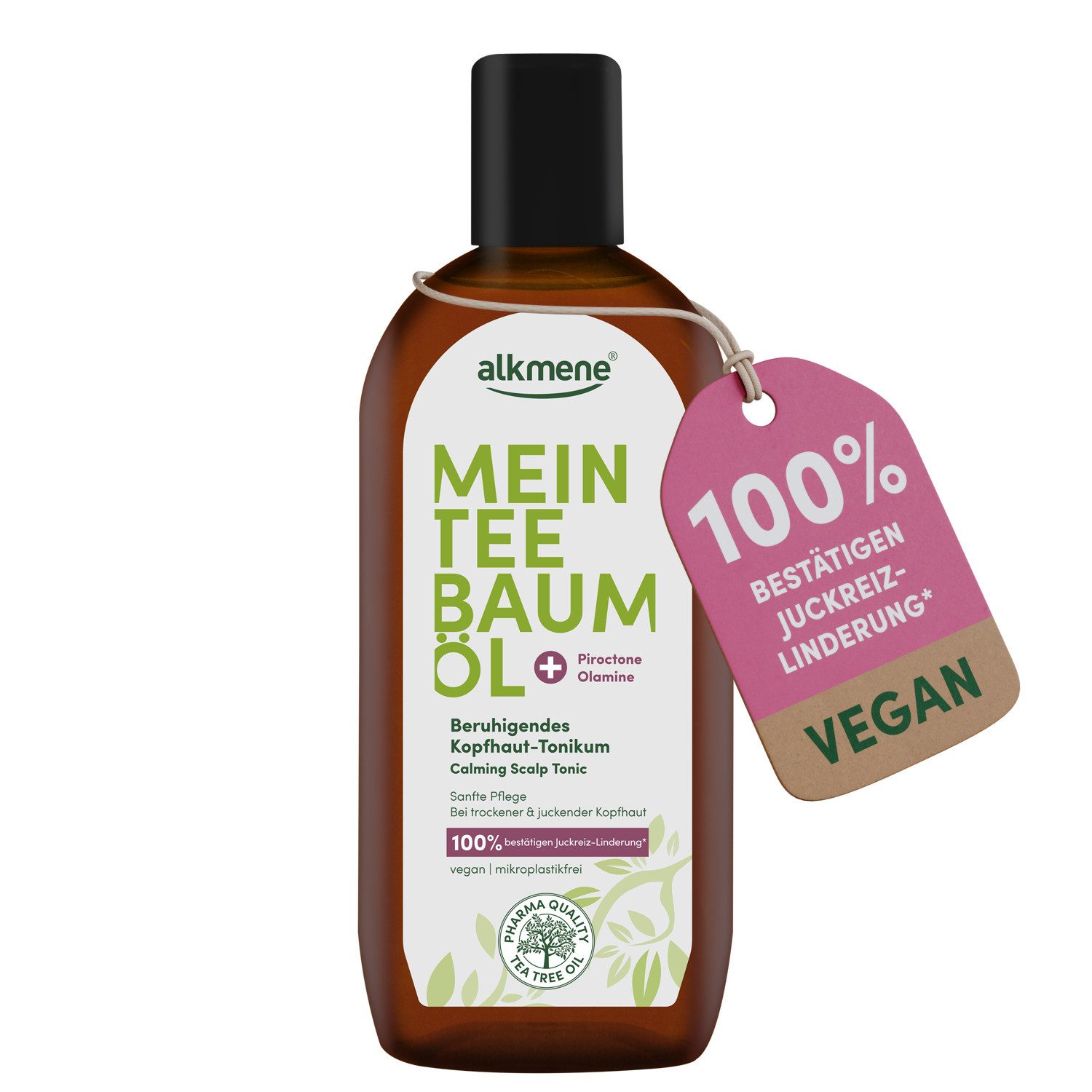 alkmene Haartonikum Teebaumöl Kopfhaut Tonikum Juckreiz Linderung 100% bestätigt - vegan, 1-tlg.