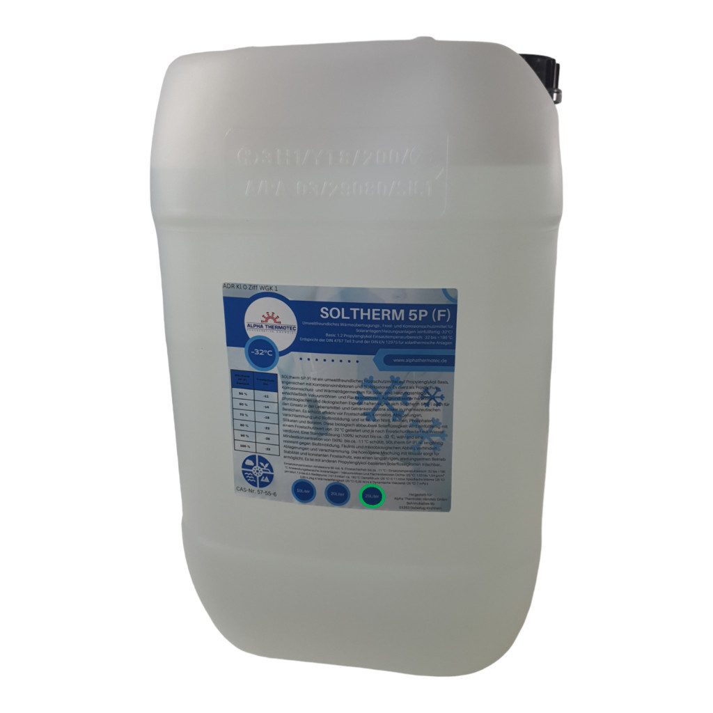 Alpha Thermotec Solarflüssigkeit Gemisch, bis -32 °C, 25 l