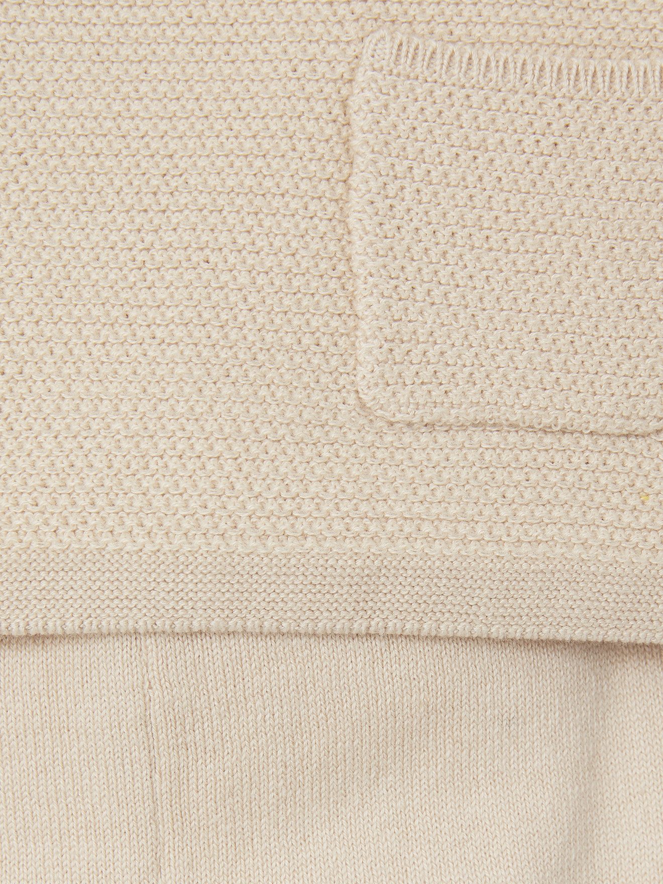 vertbaudet Shirt & Hose Baby Strick-Set: Pullover & Leggings