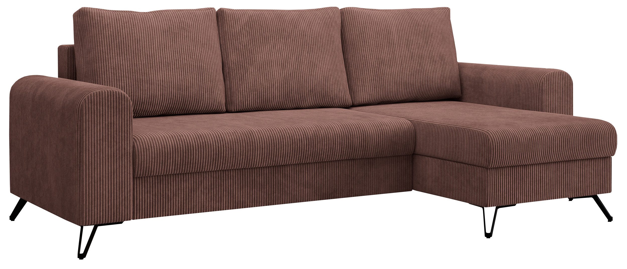 MKS MÖBEL Ecksofa HUGO, Set, Bonellfedern, günstig online kaufen