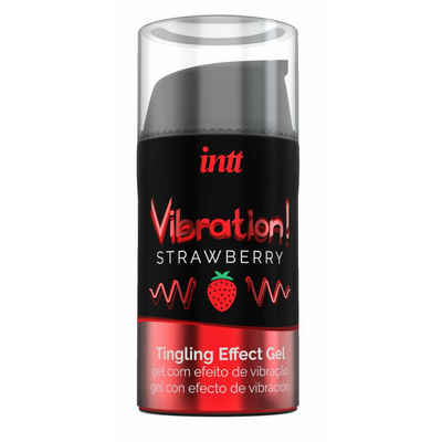 INTT Stimulationsgel »intt Liquid Vibration Strawberry 15ml«