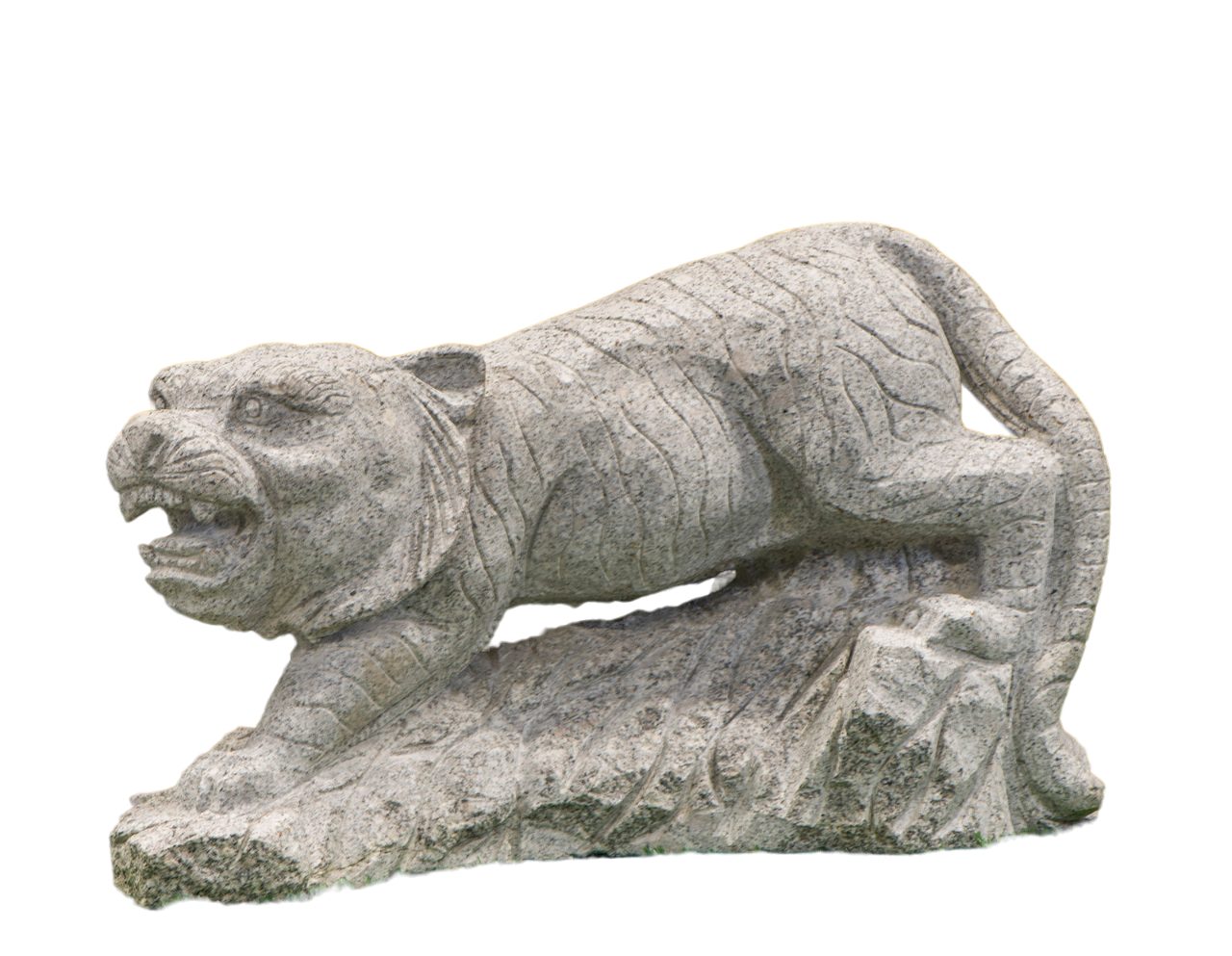 Gartenfigur IDYL Granit-Stein Tierfigur Tiger