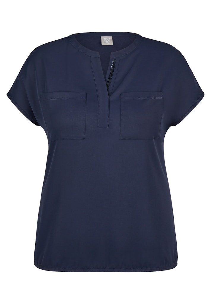 Blusenponcho Rabe / Da. Bluse / Bluse