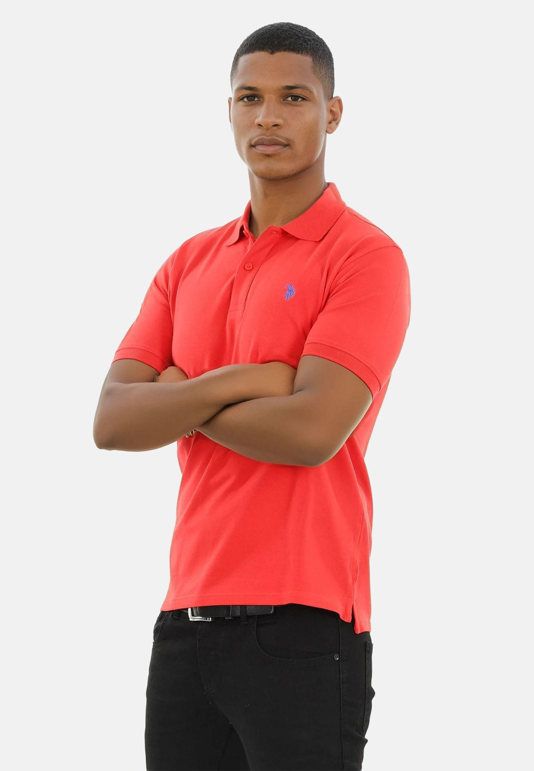 U.S. Polo Assn. Poloshirt USArrchie – Herren Classic Fit kurzarm mit Logo-S günstig online kaufen