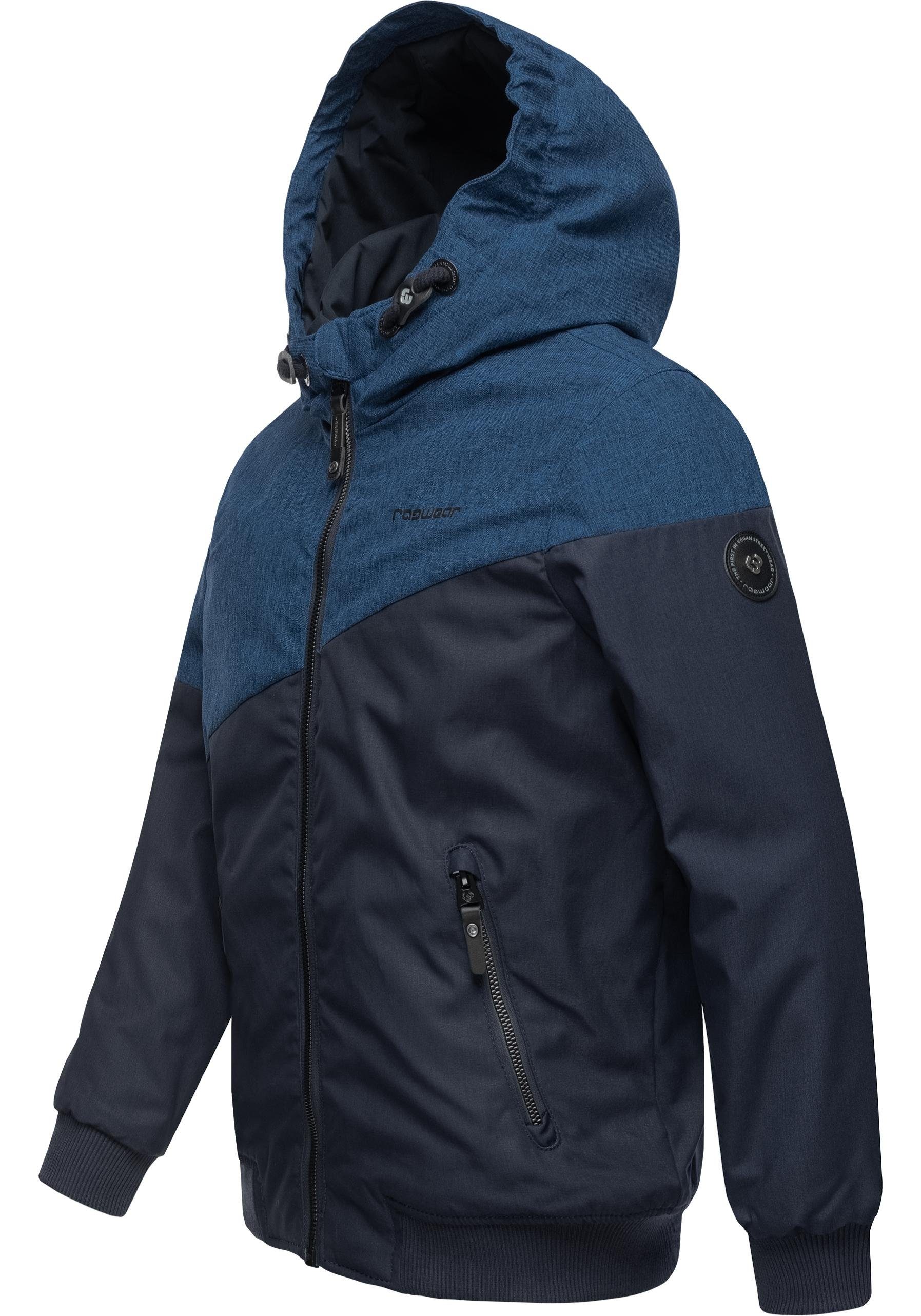 Ragwear Winterjacke Jowell sportliche Winter-Outdoorjacke mit Kapuze